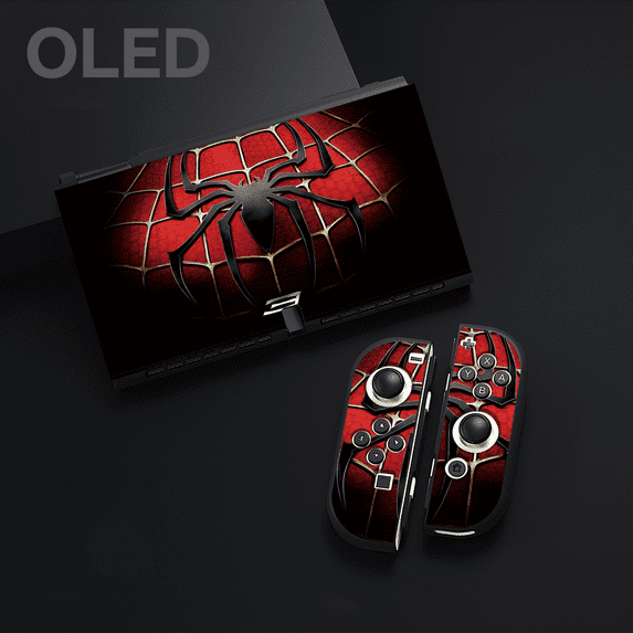 ZOOUSQII Spiderman Protective Cover for Nintendo Switch OLED - Colorful Soft Shell Case for Controllers, Durable and Stylish Accessory SDZ311-251