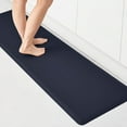 thumbnail image 1 of ZOPZO Kitchen Mat Comfort Support with Non Slip, Navy Blue, 17 x 60, Floor Rug Providing Standing Support and Easy Maintenance, 1 of 9