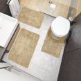 thumbnail image 2 of Taris Tris Soft Non-Slip Shower & Bidet Mat Set – Various Colors, Bathroom Carpets 2 of 5