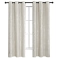 thumbnail image 1 of ZOPZO Blackout Curtains, Thermal Insulated, Light Beige, 42W x 63L Inch, Room Darkening Drapes Tree Branches Pattern for Bedroom Modern Home, 1 of 10