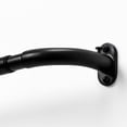 thumbnail image 1 of ZOPZO Curtain Rod Adjustable Window Drapery Rod, Black, 30-48 Inch, Heavy Duty Curtain Pole for Living Room Bedroom Easy Install, 1 of 9