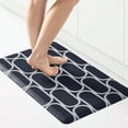 thumbnail image 1 of ZOPZO Kitchen Mat Comfort Support with Non Slip, Navy Blue, 17 x 28, Floor Rug Providing Standing Support and Easy Maintenance, 1 of 9