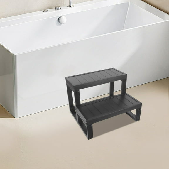 ZOPan Universal Spa & Hot Tub Steps Slip-Resistant Pool Spa Steps Striped Non-slip