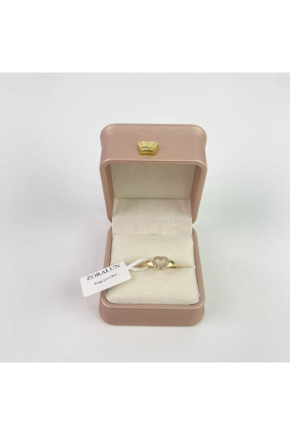 Rings [jewelry],Rings for Women, Promise Rings for Her, Heart Purity Ring, Stacking Pinky Ring for Women, Gifts for Her