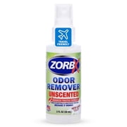 ZORBX Unscented Odor Eliminator Spray for Hospitals & Healthcare Dog, Cat, Car & Rug Deodorizer 2oz