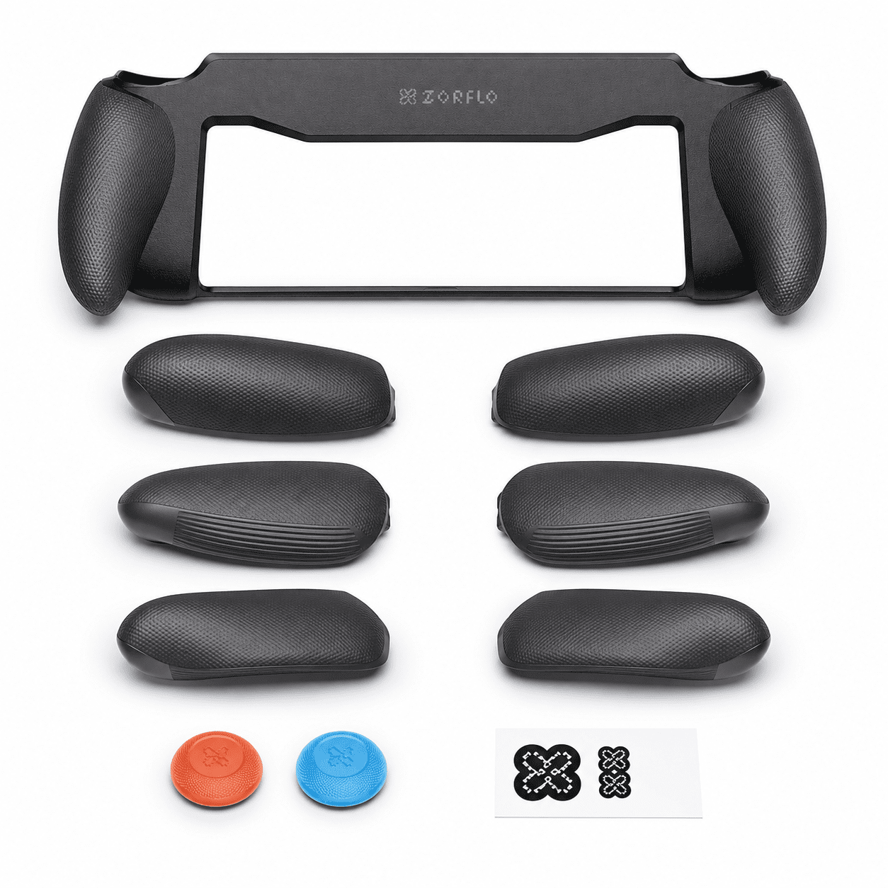 ZORFLO Ergonomic handheld Grip with 3 Sizes for Switch 2, 2 Thumb Grips ...