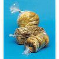 ZORO SELECT 3CTY3 15" x 8" Open Poly Bags, 1 mil, Clear, PK 1000