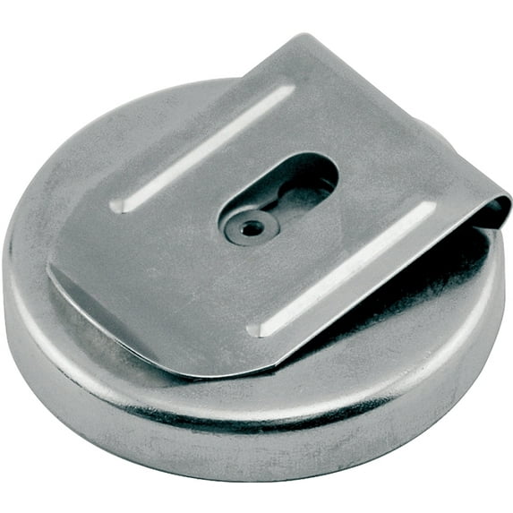 ZORO SELECT 7221 Belt Clip Magnet,Steel,3/8 In H,2 In Dia