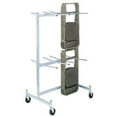 thumbnail image 1 of ZORO SELECT 920L Folding Chair Cart, 500 lb. Load Capacity, Holds 48 Chairs, 1 of 2