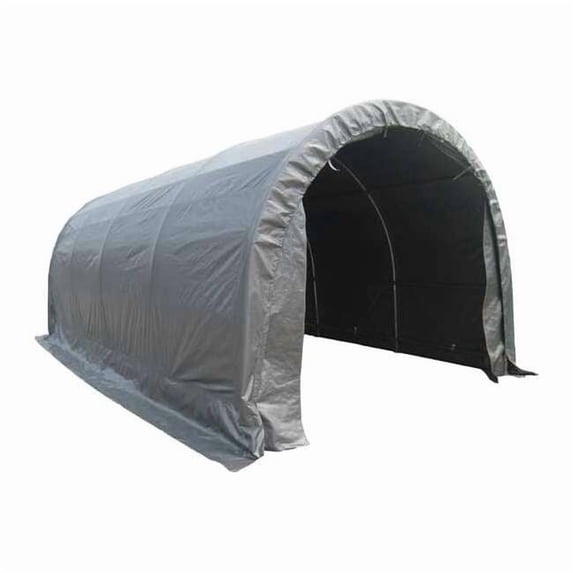 ZORO SELECT Value Brand Grey Dome Top Temporary Garage