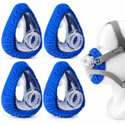ZORVENA Mask Liners 4-Pack Soft Cpap Masks Cushion Reusable Full Face Mask Cushions Comfortable Cushioned Covers Reduces Air Leaks One Size Fits All