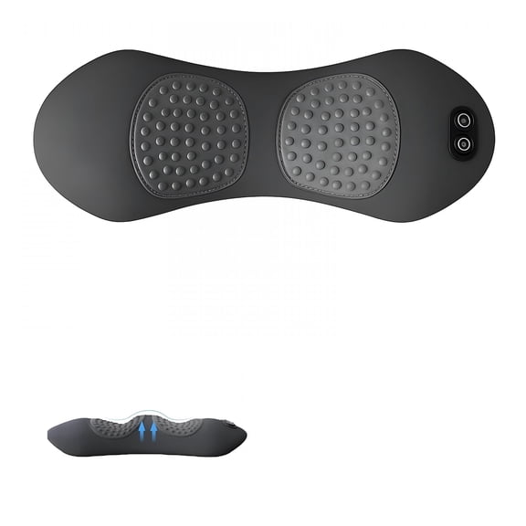 ZORVENA Triple Fusion Back Massager, Back Massager With Traction & Vibration & Heat, Portable Stretcher Massager for Neck Shoulders & Lower Back