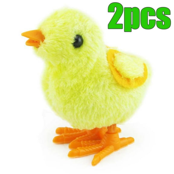 ZORVEX 2 Pcs Jumping Chick Wind Up Toys Novelty Chicken Hopping WindupToy for KidsToddlers Adult Egg