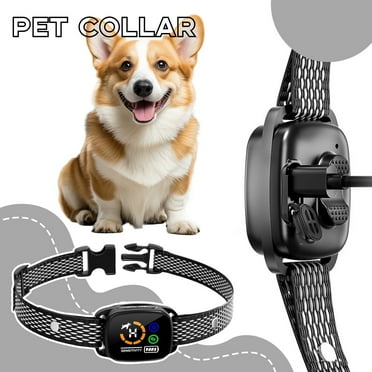 ZORVEX Dog Bark Collar - Rechargeable Smart Anti Barking Collar for Dogs - for Small/Medium Dogs - Shockless Bark Collar with 6 Adjustable Sensitivity Beep Vibration