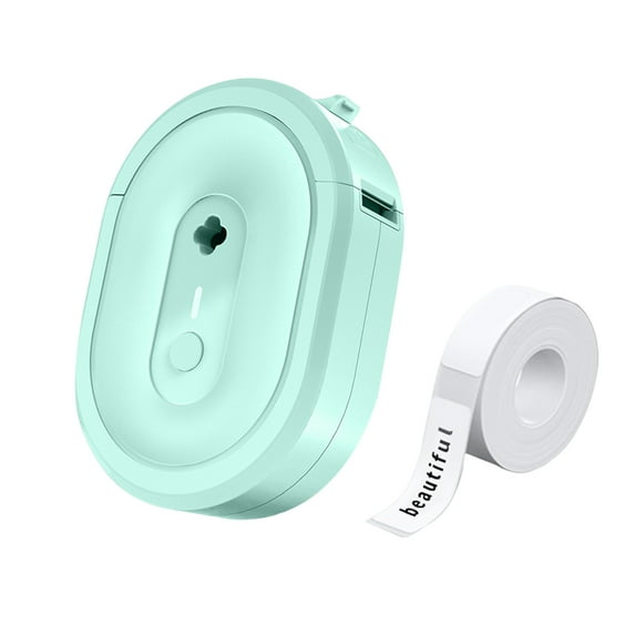ZORVEX Label Maker Machine with Tape, N12 Portable Bluetooth Label Printer, Wireless Mini Label Makers Thermal Sticker with Multiple Templates, Green