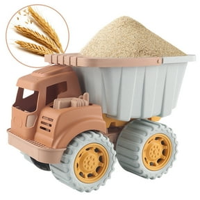 ZORVEX Load & Tote Dump Truck - Sand & Beach Toy, Indoor/Outdoor, Large Construction Vehicle, Fill & Transport, 14.4x8.3x8.9", Kids Toddlers Ages 18mo+