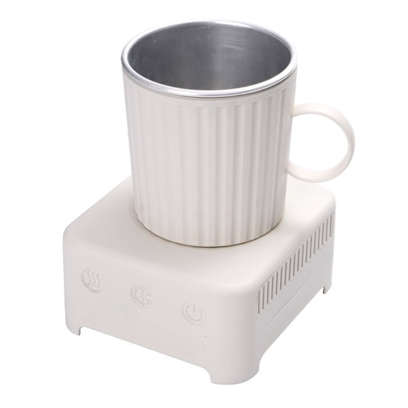 ZORVINEX Dual‑function Beverage Temperature Control Device, Simple‑operated Warmer And Chiller Maintaining Steady Temp For All Kinds Of Drinks,Yellow
