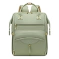 thumbnail image 1 of ZORVINEX Large Capacity Diaper Bag Backpack for | Multi-functional Travel Bag with 14 Pockets | Stroller Straps & Padded Handles | Ideal for Parents & Shower Gifts Green, 1 of 5