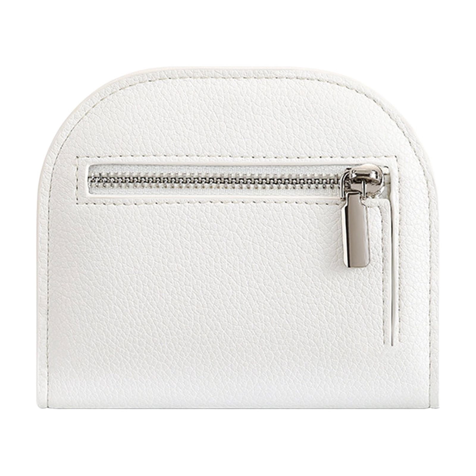 Coin Sloot ZORVINEX Leather Wallet with Keychain - Semicircle Mini Coin Purse for ...