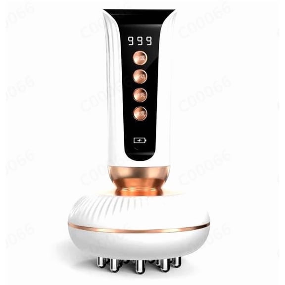 ZORVINEX Rechargeable Wireless Heating Massage Scraping Instrument 20 Gear Thermotherapy Muscle Relax Device For Relieving Soreness Boosting Full Body Blood Circulation,Multicolor