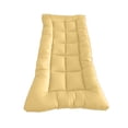 thumbnail image 1 of ZORVINEX Thickened Soft Fiber Mattress for Bed - Breathable and Durable Padded Mattress with Exceptional Softness, Humidity Wicking & Easy Storage for a Comfortable Night's Sleep Yellow, 1 of 4