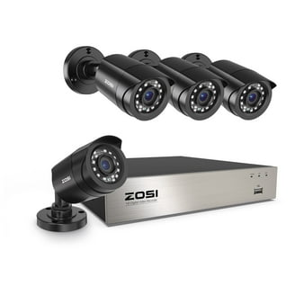FLOUREON 4CH Full HD Indoor Outdoor CCTV 1080N Security