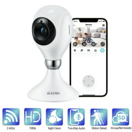 Roku Smart Home Indoor Camera 360° SE Wi-Fi®-Connected - Wired Security  Surveillance Camera with Motion Detection and Tracking 