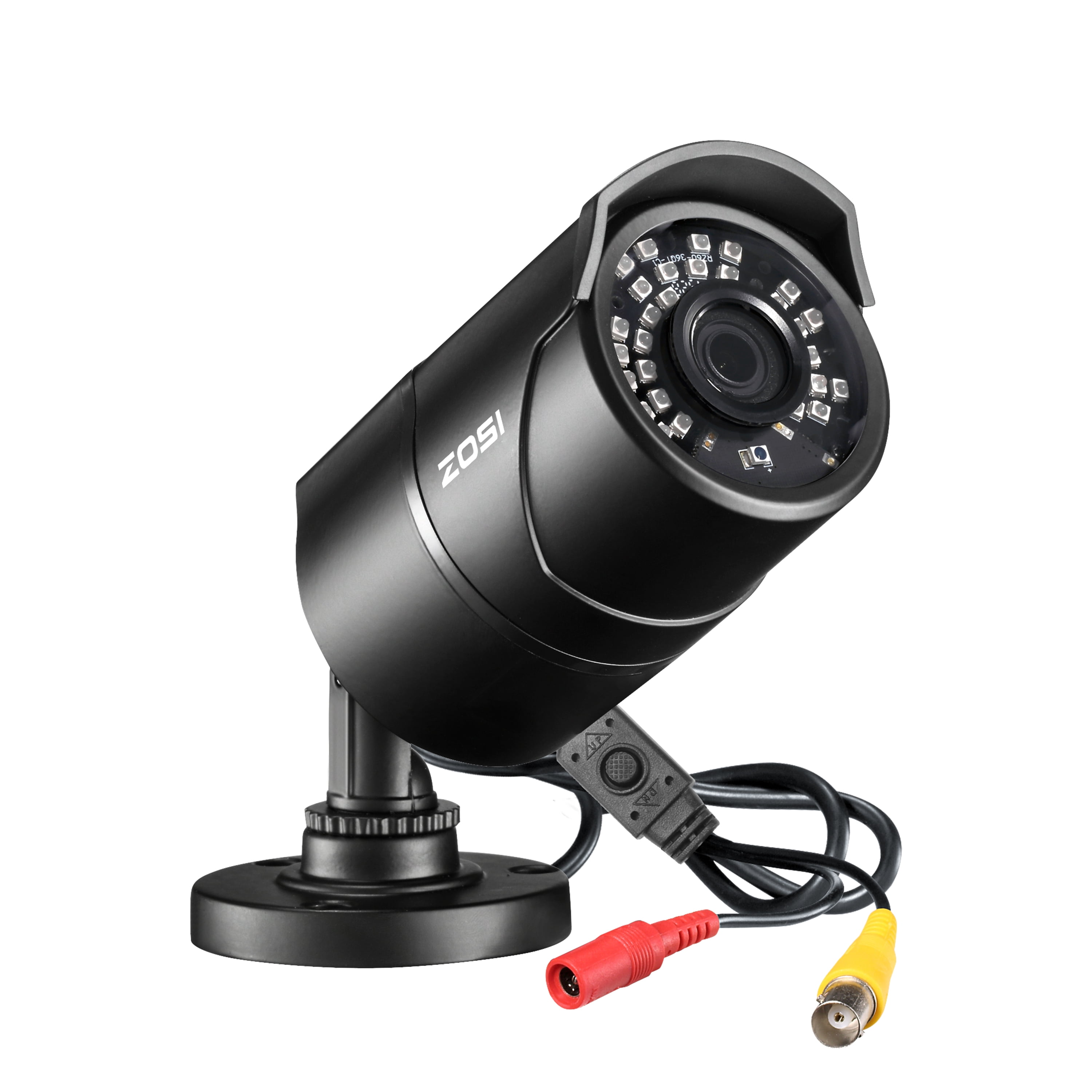 ZOSI 2.0 Megapixel HD 1080P 4 in 1 TVI/CVI/AHD/CVBS Security Cameras Day Night Waterproof Camera 100ft IR Distance, Aluminum Metal Housing,Compatible for HD-TVI, AHD, CVI, and CVBS/960H analog DVR