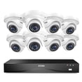 thumbnail image 1 of ZOSI 5MP PoE Security Camera System, 4K 16 Channel NVR for 24/7 Recording, 8pcs Outdoor IP Cameras with Night Vision, Motion Detection, No HDD, 1 of 9