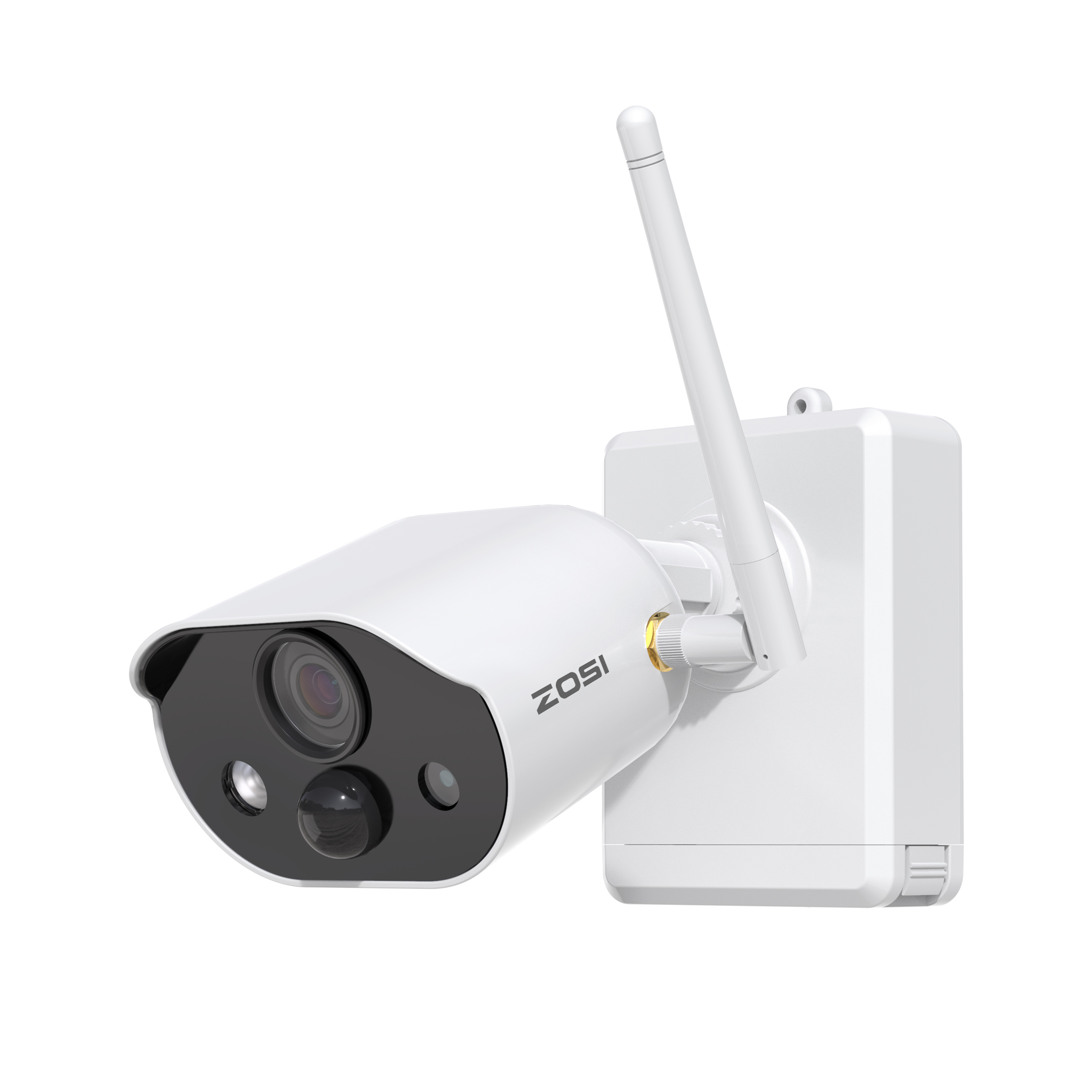 ZOSI Addon Battery Powered Wireless Security Camera, 3MP WiFi Wire