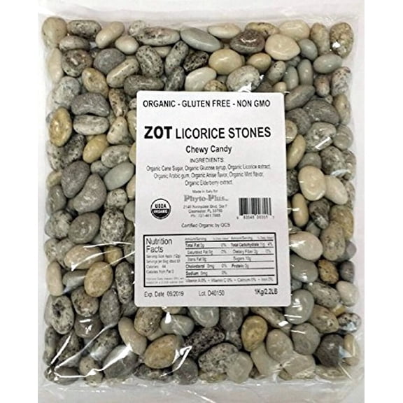 ZOT Chewy Licorice Stones In Bulk 2 2 Pound