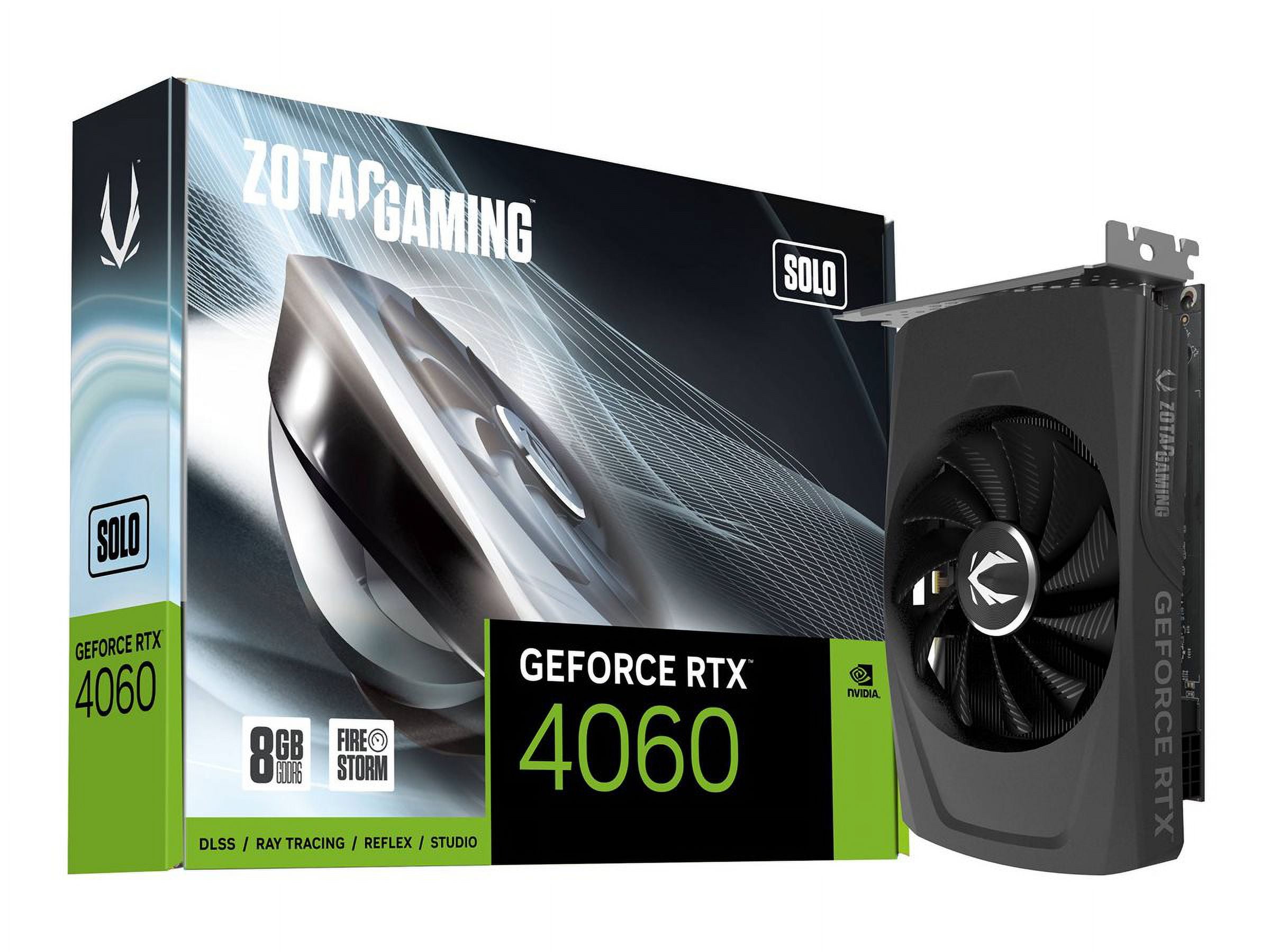 ZOTAC GAMING GeForce RTX 4060 8GB Solo DLSS 3 8GB GDDR6 128-bit 17