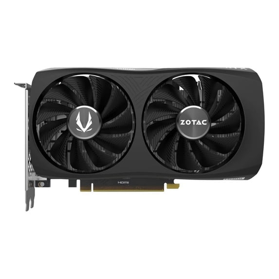 Zotac NVIDIA GeForce RTX 4060 Graphic Card - 8 GB GDDR6 - 7680 x 4320 - 2.48 GHz Boost Clock - 128 bit Bus Width - PCI Express 4.0 x8 - DisplayPort - 3 x DisplayPort - HDMI
