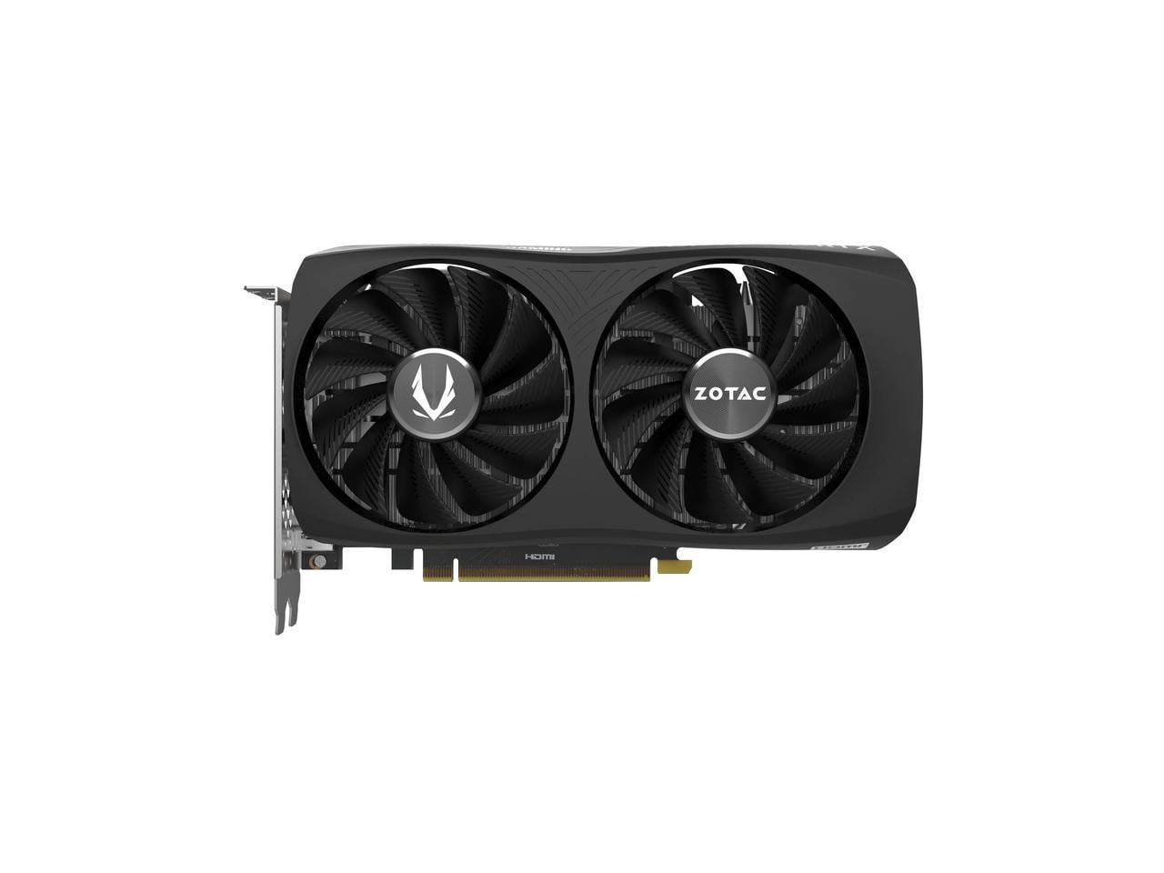 ZOTAC GAMING GeForce RTX 4060 8GB Twin Edge, DLSS 3, ZT-D40600E-10M Compact Graphics Card