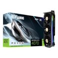 thumbnail image 1 of ZOTAC GAMING GeForce RTX 4070 AMP AIRO - Graphics card - GeForce RTX 4070 - 12 GB GDDR6X - PCIe 4.0 x16 - 3 x DisplayPort, HDMI, 1 of 8