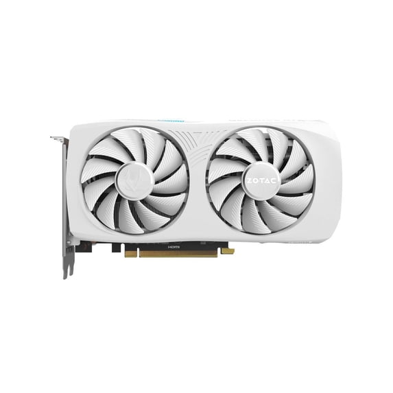 ZOTAC GAMING GeForce RTX 4070 SUPER Twin Edge OC White DLSS 3 12GB GDDR6X 192-bit 21 Gbps PCIE 4.0 Compact Gaming Graphics Card, IceStorm 2.0 Advanced Cooling, SPECTRA RGB Lighting, ZT-D40720Q-10M