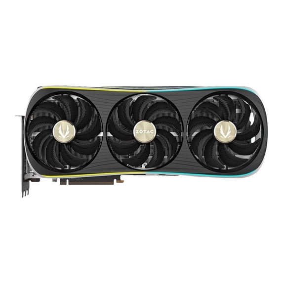ZOTAC GAMING GeForce RTX 4090 AMP Extreme AIRO DLSS 3 24GB GDDR6X 384-bit 21 Gbps PCIE 4.0 Gaming Graphics Card, IceStorm 3.0 Advanced Cooling, SPECTRA 2.0 RGB Lighting, ZT-D40900B-10P