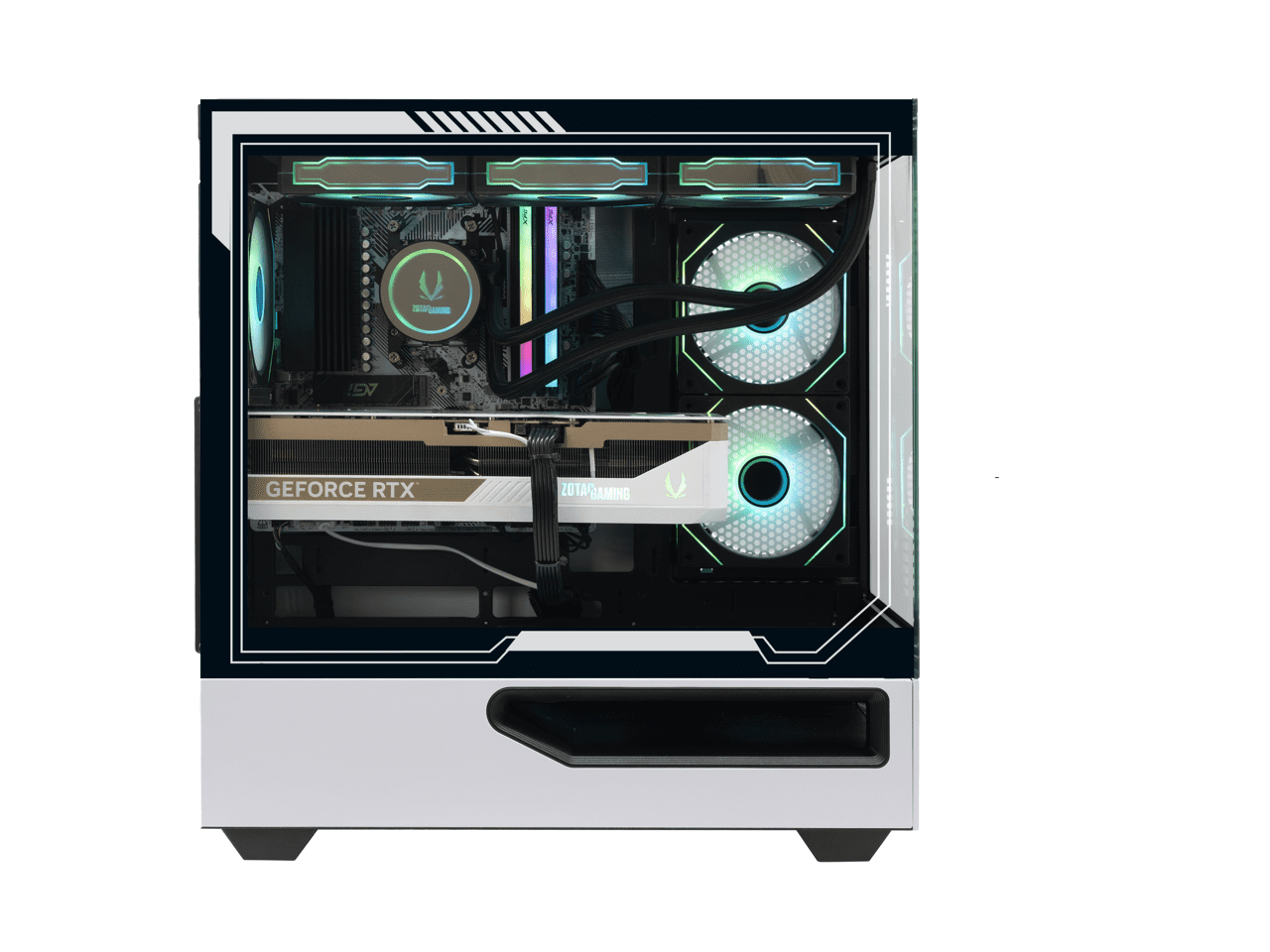 ZOTAC GAMING MEK AI-Enhanced Gaming PC Desktop Computer