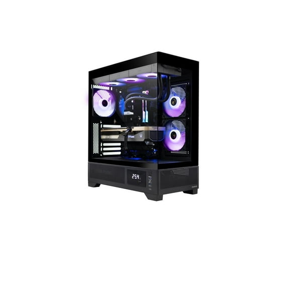 ZOTAC Gaming MEK AI-Enhanced Gaming PC MEK5080A9700XBG5V1N - AMD Ryzen 7 9700X 5.5GHz, NVIDIA GeForce RTX 5080, 32GB DDR5 RGB, 2TB NVMe M.2 SSD, 1000W 80+ GOLD PSU, WiFi 7, Windows 11 Home