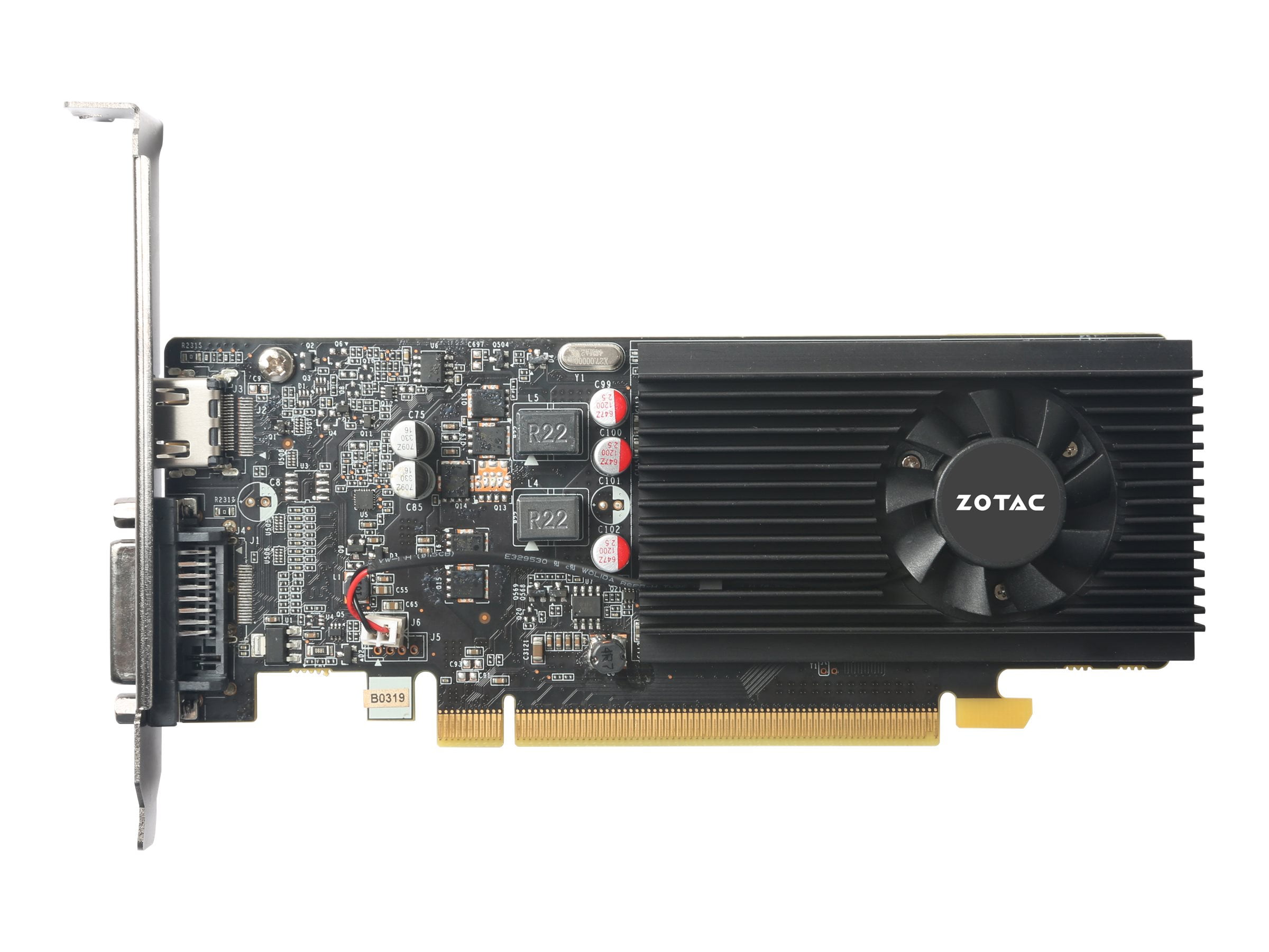 ZOTAC GeForce GT 1030 Video GPU for Gaming PC - 2GB GDDR5 HDMI/DVI