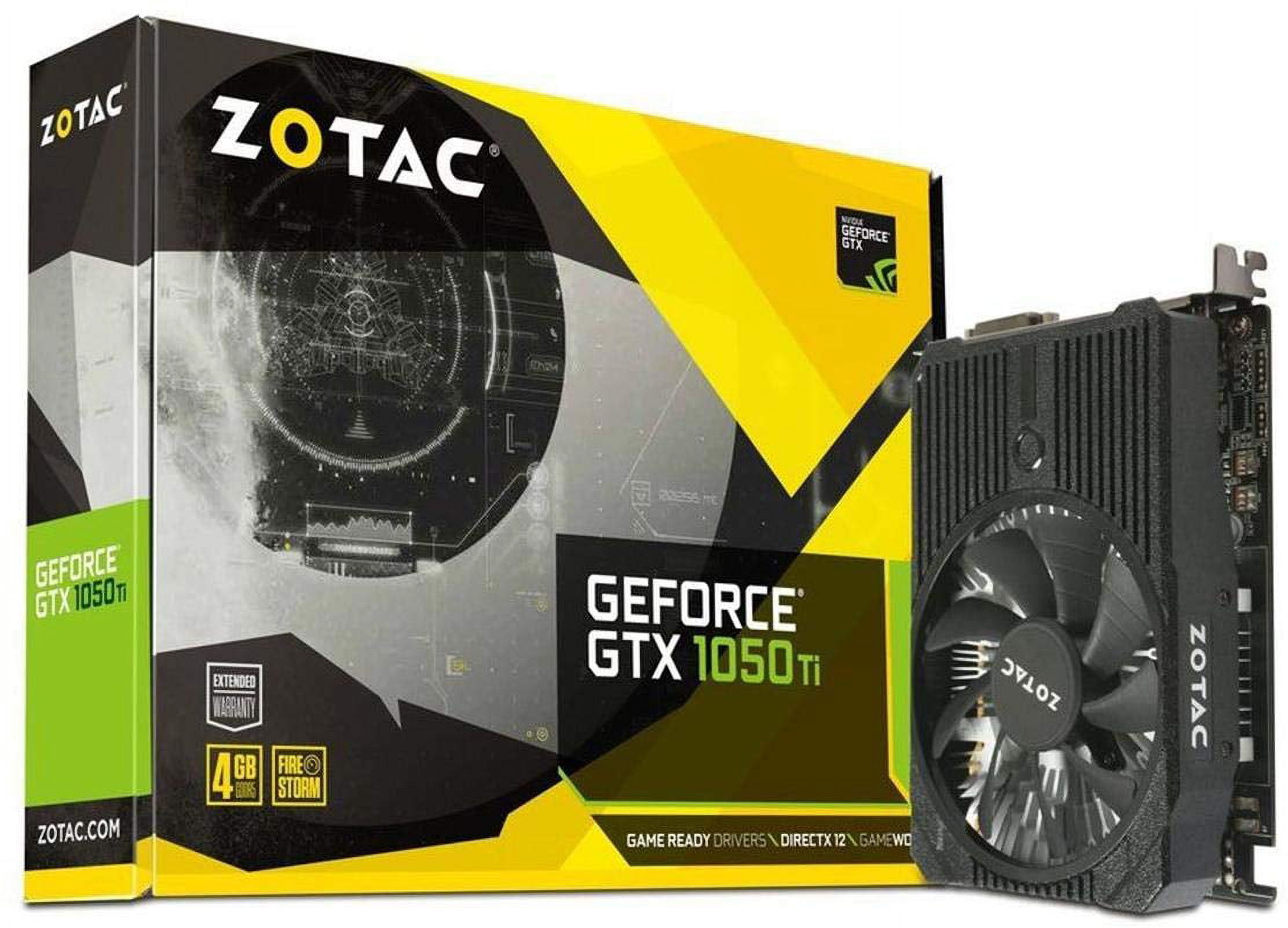 Zotac GTX 1050 Ti Mini 4GB GDDR5 PCI-E Graphic Card Kuwait