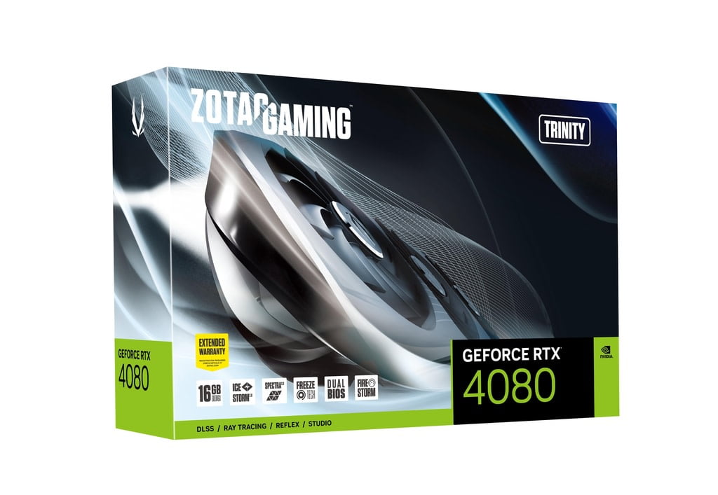 ZOTAC GeForce RTX 4080 16GB Trinity, Black, Black - Walmart.com