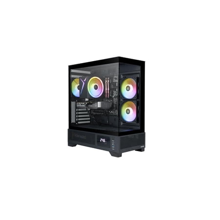 ZOTAC MEK AI-Enhanced Gaming PC Desktop Computer - NVIDIA GeForce RTX 5050, AMD Ryzen 5 5500 4.2GHz, 16GB DDR4 RGB, 1TB NVME M.2 SSD, 650W 80+ GOLD PSU, WiFi 6E, Windows 11 Home