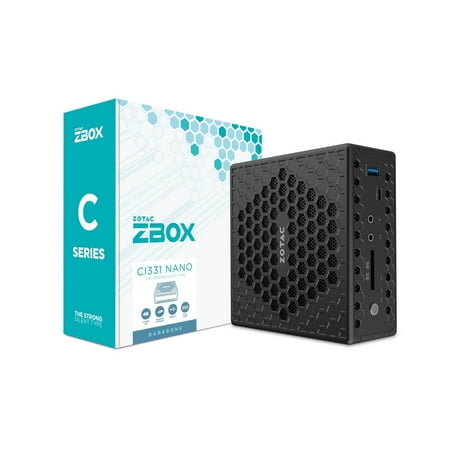 Zotac ZBOX ZBOX-CI331NANO-U Barebone System - Mini PC - Intel Celeron N5100 Quad-core (4 Core) - Intel Chip - 16 GB DDR4 SDRAM DDR4-2933/PC4-23466 Maximum RAM Support - 2 Total Memory Slots - Seria...