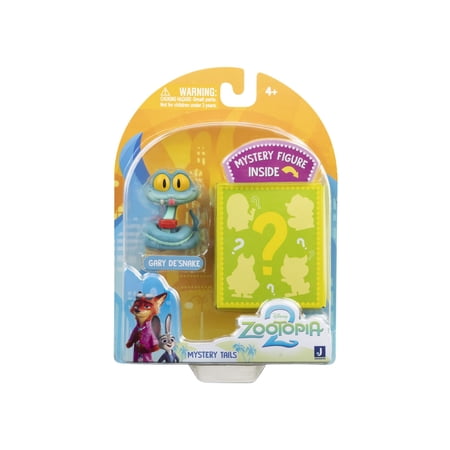 Disney’s Zootopia 2 Mystery Tails - 2 inch Two Figure Pack with Gary De’Snake & a Mystery Figure to Reveal