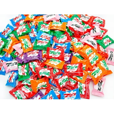 ZOTZ Original Hard Candy With Fizzy Center 1 lb – Bulk Bag, Assorted Fruit Flavors, Fizzing Candies, Individually Wrapped (82 Pieces)