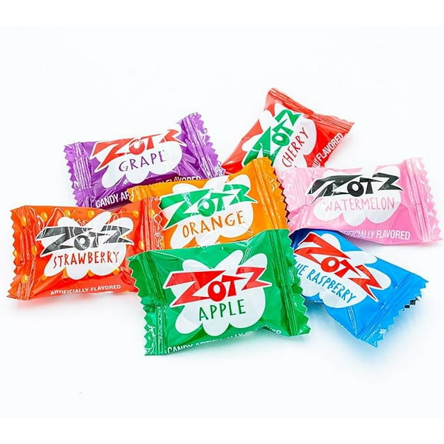ZOTZ Original Hard Candy With Fizzy Center 1 lb DontyTonty Bulk Bag