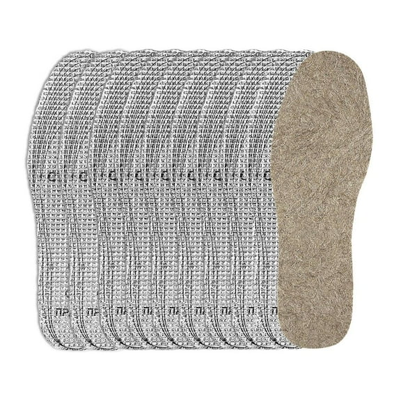 ZOUBAOQ 1/5 Pairs of Insoles, Checkered Aluminum Foil Cartoon IN Insoles STOCK Wool