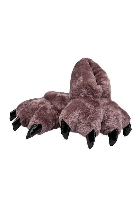 Coffee Cartoon Cotton Slippers Funny Animal Claws Lightweight Men and Women