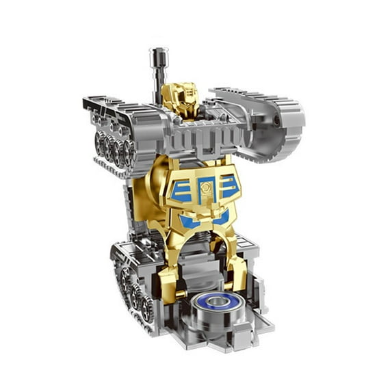 ZOUBAOQ Creative Mech Fidget Spinner Simulated Tank Deformation Robot Adult Fidget W2